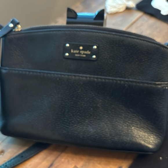 kate spade Handbags - Kate spade black leather purse